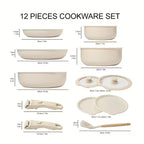 Detachable Handle Cookware Set